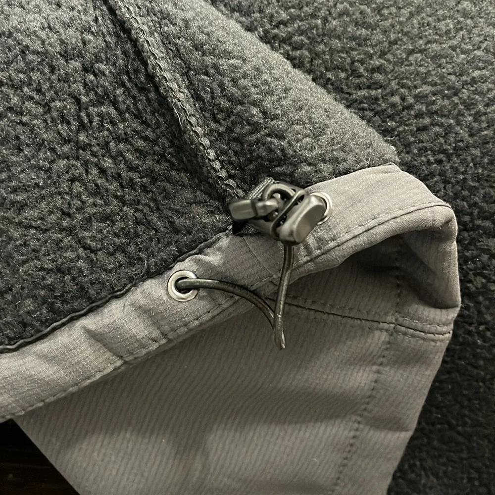 EDDIE BAUER WOMAN’S RUGGED RIPSTOP SOFT SHELL JACKET SIZE M Grey Steel/Black NWT - Picture 16 of 17